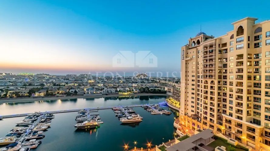 2 غرف نوم شقة في نخلة جميرا, الإمارات العربية المتحدة رقم 824 № 1