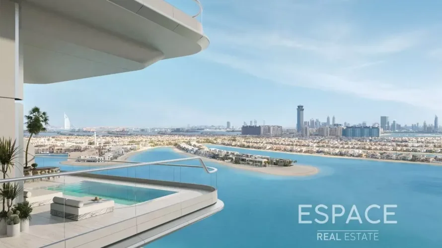 4 غرف نوم شقة في نخلة جميرا, الإمارات العربية المتحدة رقم 2060