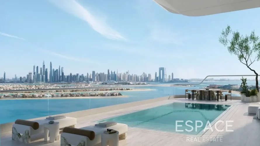 4 غرف نوم شقة في نخلة جميرا, الإمارات العربية المتحدة رقم 2061 № 1