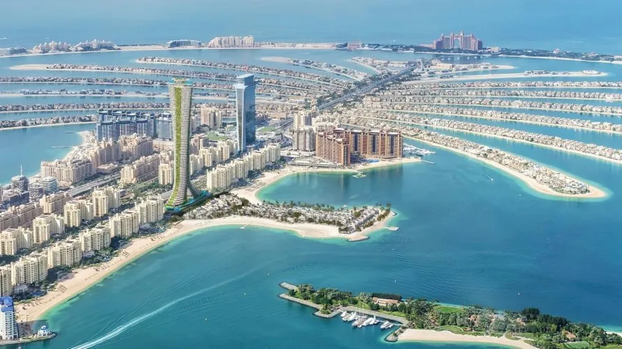 4 غرف نوم شقة في نخلة جميرا, الإمارات العربية المتحدة رقم 2304 № 1