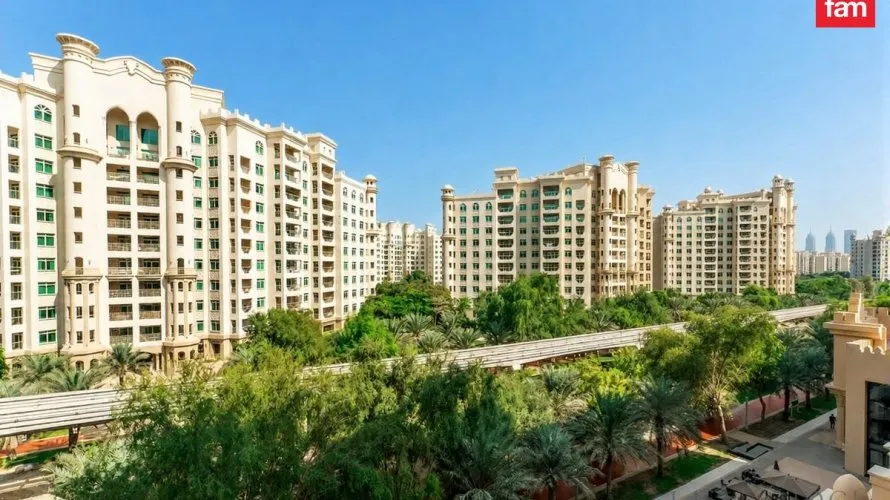 2 غرف نوم شقة في نخلة جميرا, الإمارات العربية المتحدة رقم 2442 № 1