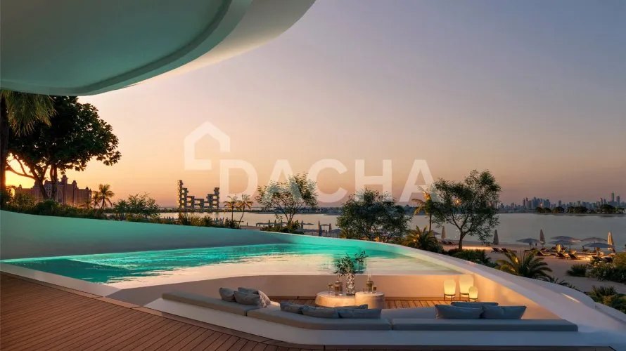 1 غرف نوم شقة في نخلة جميرا, الإمارات العربية المتحدة رقم 2505 № 2