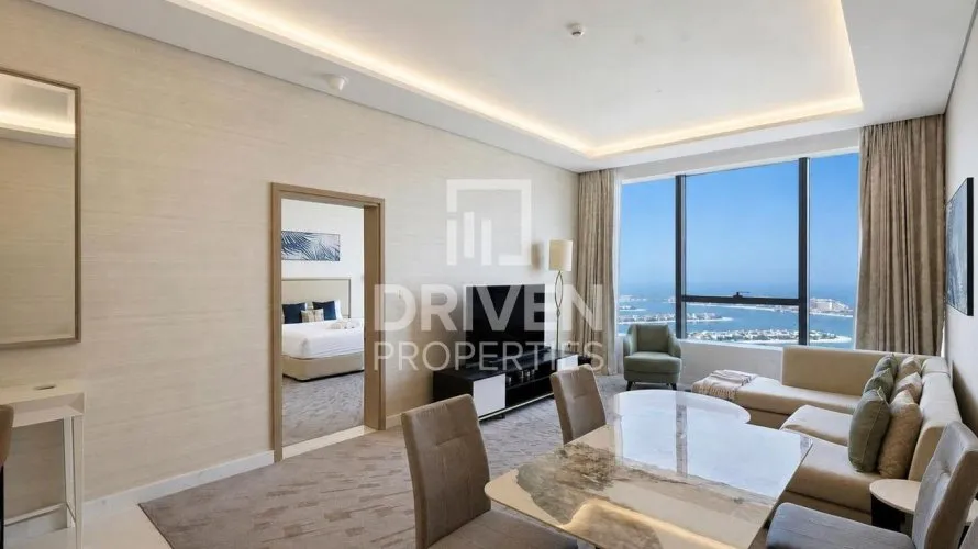 1 غرف نوم شقة في The Palm Tower, الإمارات العربية المتحدة رقم 2800 № 12