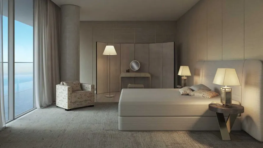 Apartamento de 2 dormitorios en ARMANI BEACH RESIDENCES Palm Jumeirah, UAE No. 315