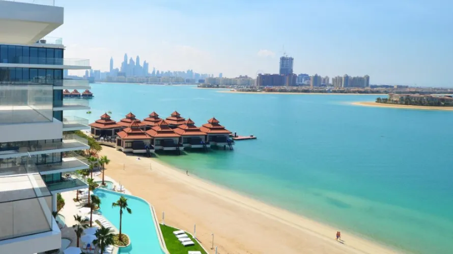 Apartamento de 2 dormitorios en Serenia Residences The Palm, UAE No. 167 № 3