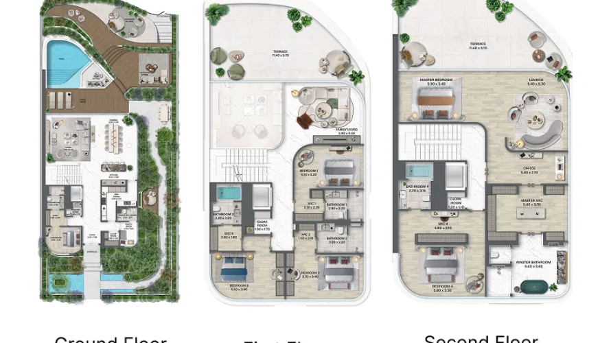 Apartamento de 1 dormitorio en Palm Jumeirah, UAE No. 1225 № 13