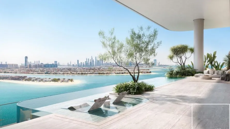 Dúplex de 4 dormitorios en Palm Jumeirah, UAE No. 1126