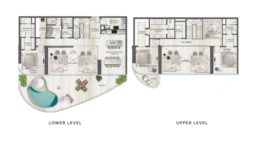 Apartamento de 2 dormitorios en Palm Jumeirah, UAE No. 1231 № 9