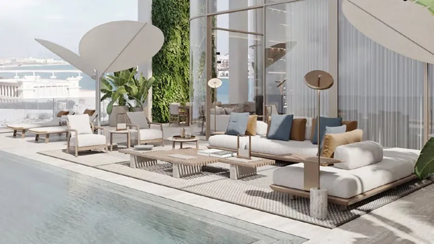 Apartamento de 3 dormitorios en Palm Jumeirah, UAE No. 1296