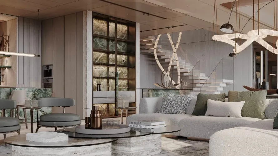 Apartamento de 3 dormitorios en Palm Jumeirah, UAE No. 1302 № 2