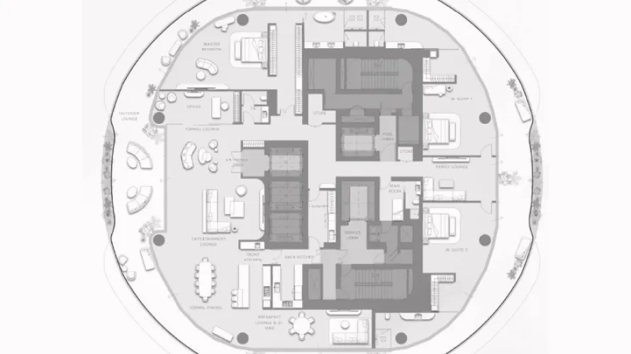 Apartamento de 2 dormitorios en Palm Jumeirah, UAE No. 1244 № 9