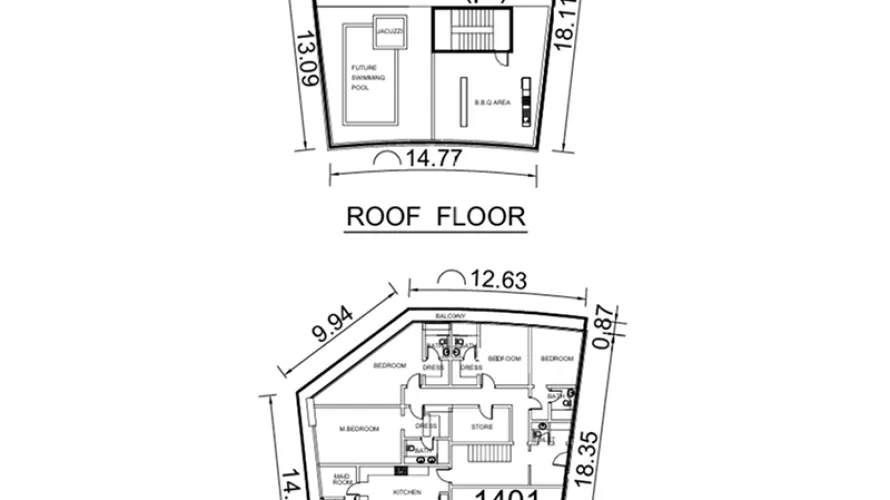 Apartamento tipo estudio Estudio en Palm Jumeirah, UAE No. 1224 № 6