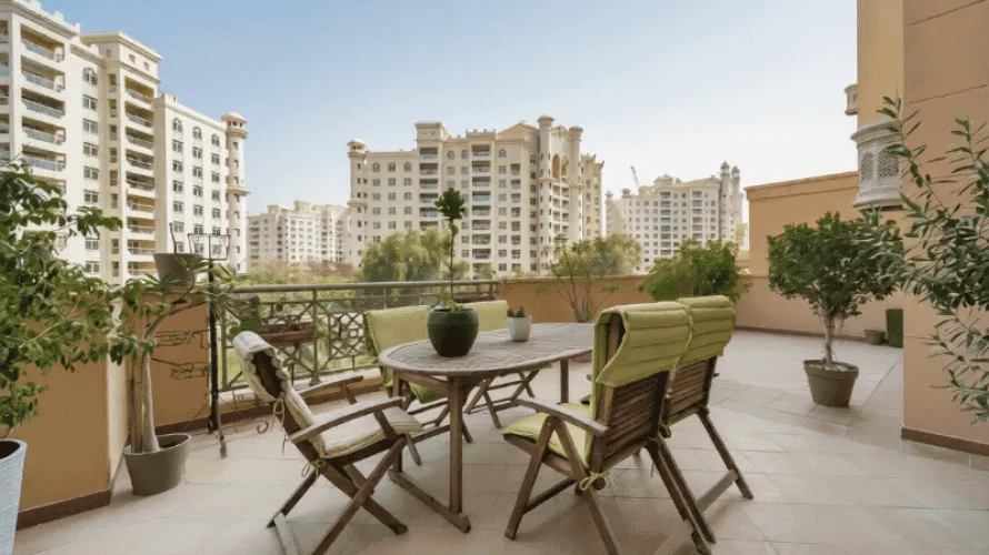 Apartamento de 2 dormitorios en Golden Mile, UAE No. 1442 № 1