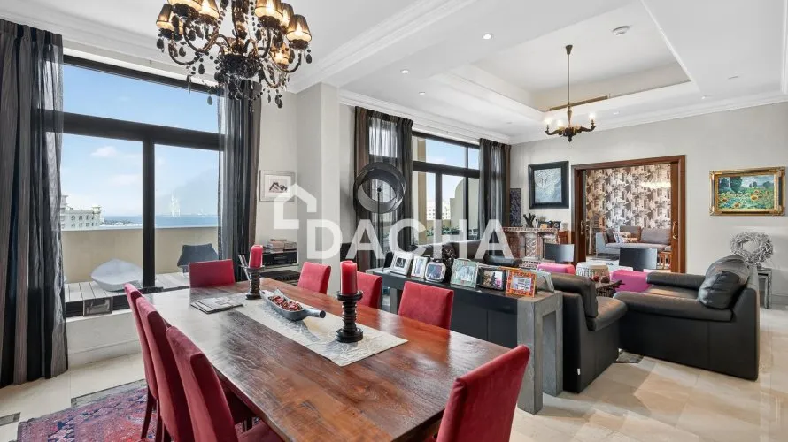 Ático de 4 dormitorios en The Fairmont Palm Residences, UAE No. 2503 № 13