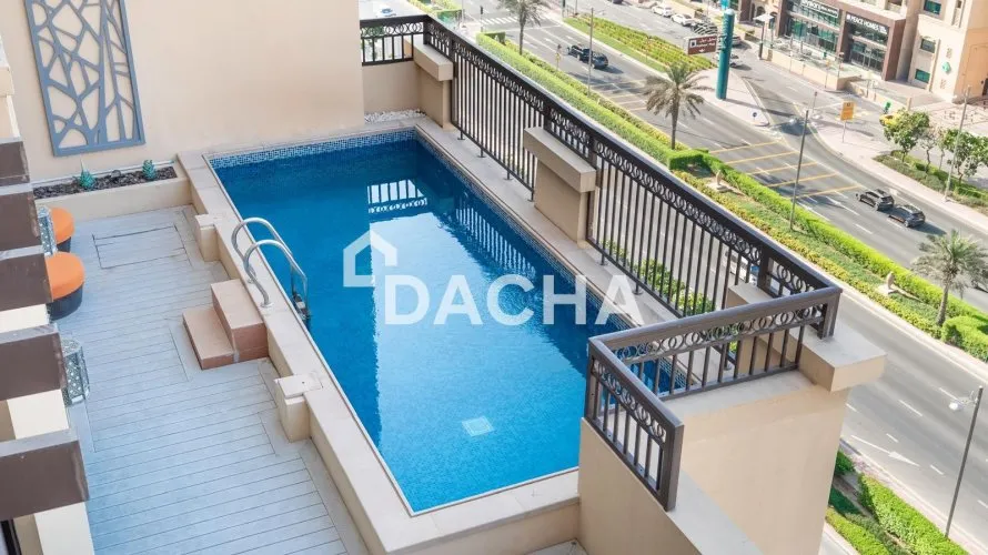 Ático de 4 dormitorios en The Fairmont Palm Residences, UAE No. 2503 № 1