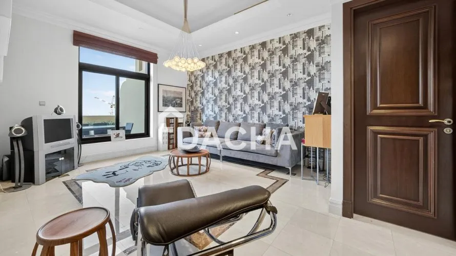 Ático de 4 dormitorios en The Fairmont Palm Residences, UAE No. 2503 № 5