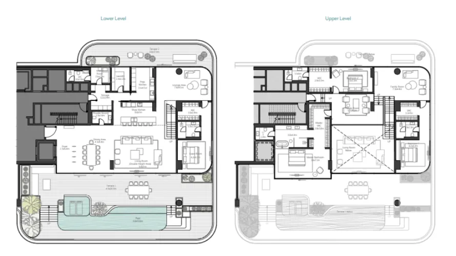 Duplex de 718m² à Palm Jumeirah, UAE No. 1226 № 12