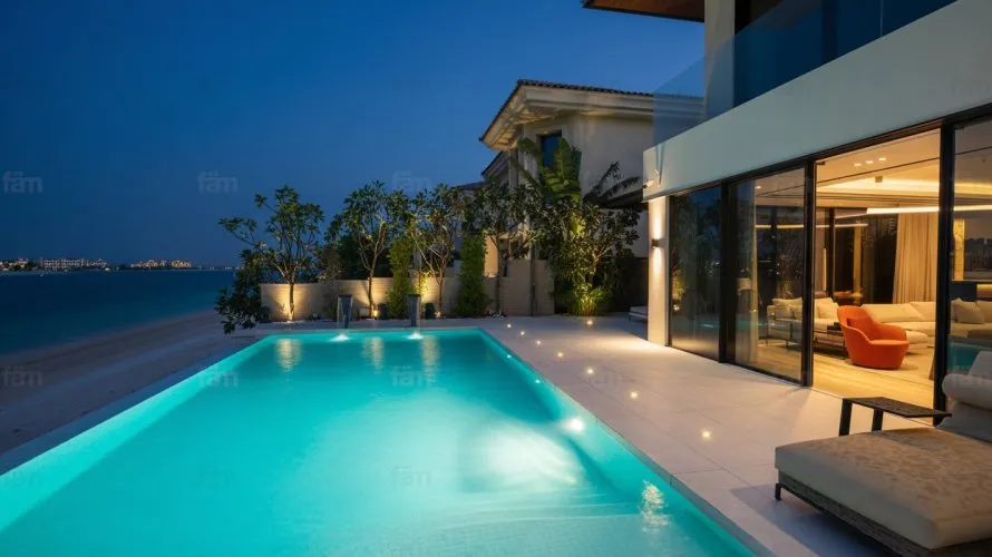 Villa de 4 chambres à Palm Jumeirah, UAE No. 1083 № 1