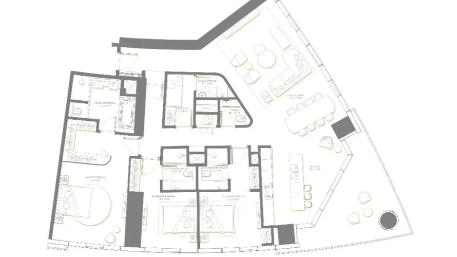 Appartement de 3 chambres à Palm Jumeirah, UAE No. 398 № 17