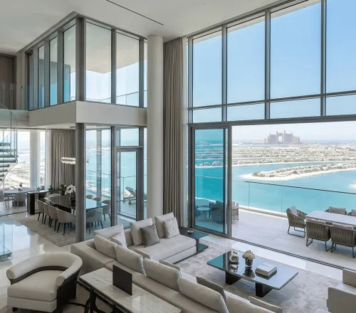 Palm Jumeirah : emplacement phare de l'immobilier de luxe à Dubaï. Les prix des villas ont augmenté de 24 % sur l'année № 3