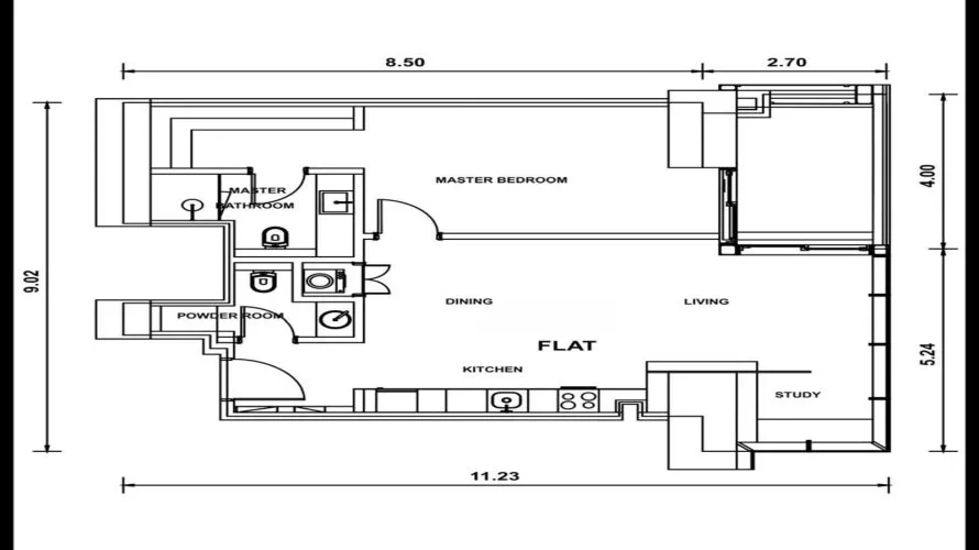 Appartement de 1 chambre à Palm Jumeirah, UAE No. 1319 № 11