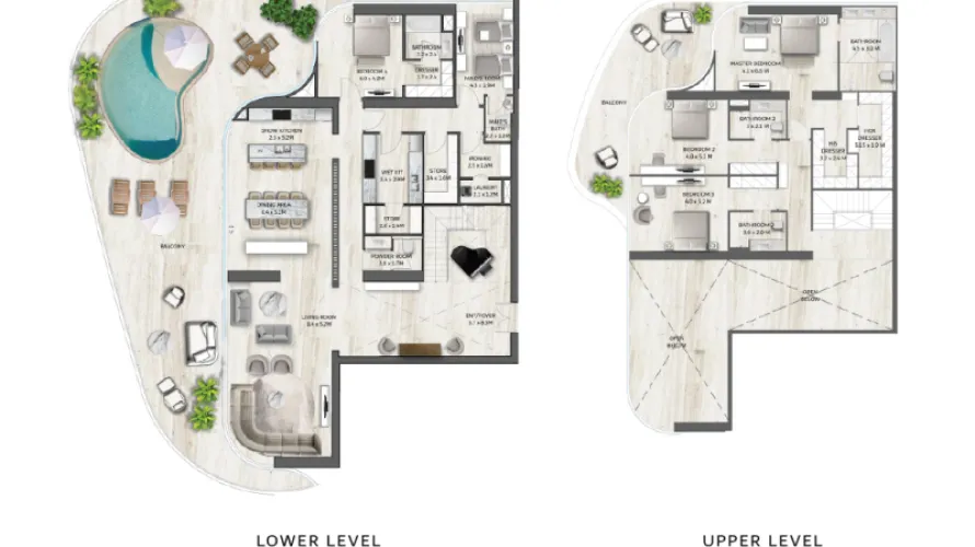 Appartement de 2 chambres à Palm Jumeirah, UAE No. 1231 № 10