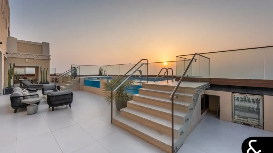 Appartement de 4 chambres à Palm Jumeirah, UAE No. 1046