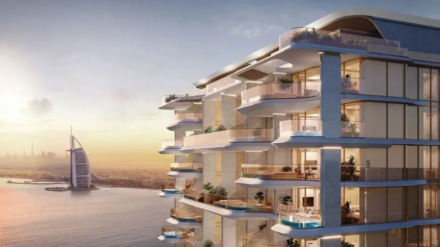 Appartement de 2 chambres à Palm Jumeirah, UAE No. 1241