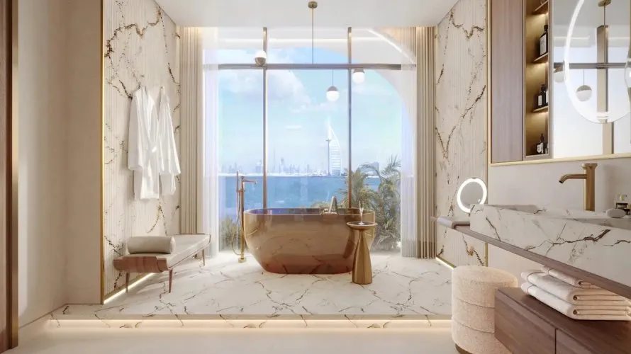 Appartement de 2 chambres à Palm Jumeirah, UAE No. 1301