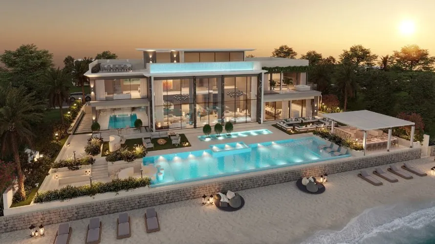 Villa de 6 chambres à Palm Jumeirah, UAE No. 1228