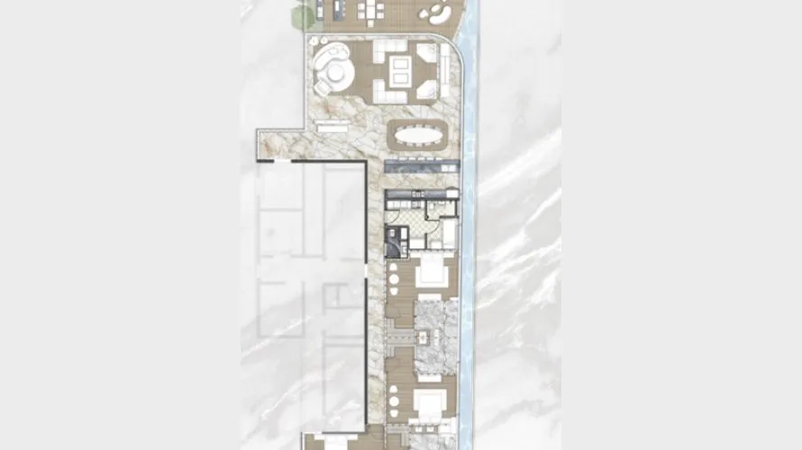 Penthouse de 25 chambres à Palm Jumeirah, UAE No. 1246 № 1