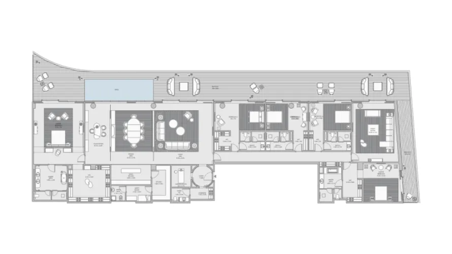 Appartement de 2 chambres à Palm Jumeirah, UAE No. 1236 № 7