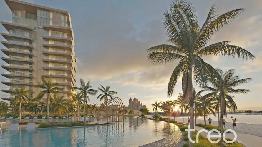 Appartement de 2 chambres à Palm Jumeirah, UAE No. 1902