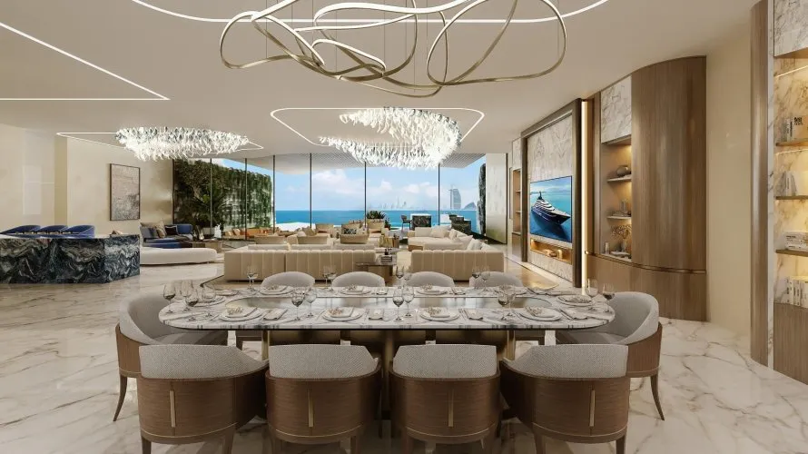 Пентхаус с 5 спальнями в ONE CRESCENT, Пальма Джумейра, Дубай, ОАЭ №369 № 2