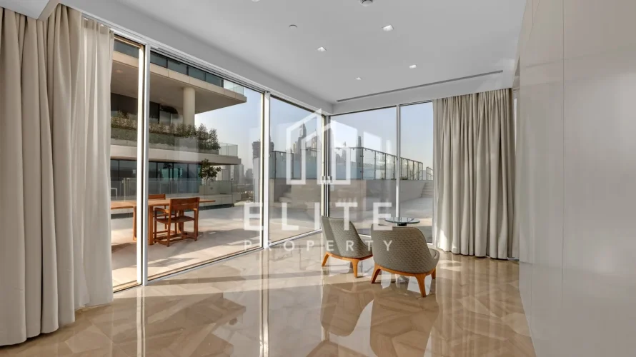 Квартира с 4 спальнями в  FIVE Palm Jumeirah, Пальма Джумейра, Дубай, ОАЭ №1141 № 5