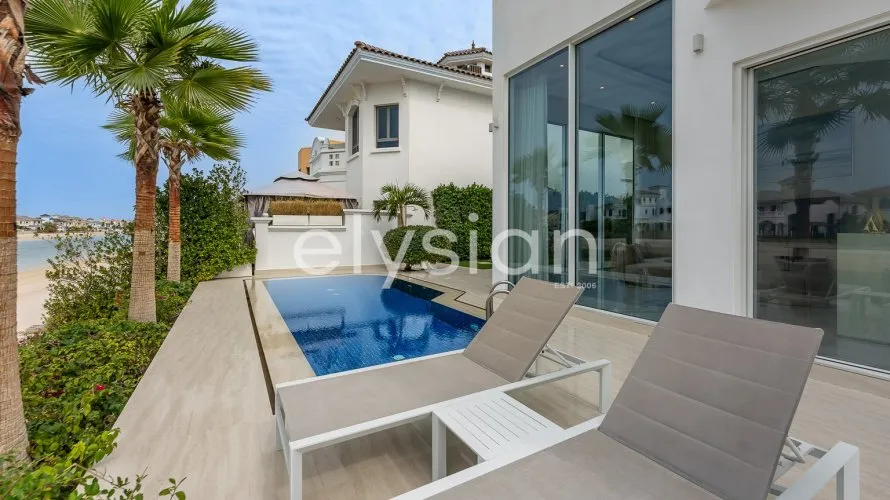 Вилла с 4 спальнями в  Garden Homes, Пальма Джумейра, Дубай, ОАЭ №422 № 1