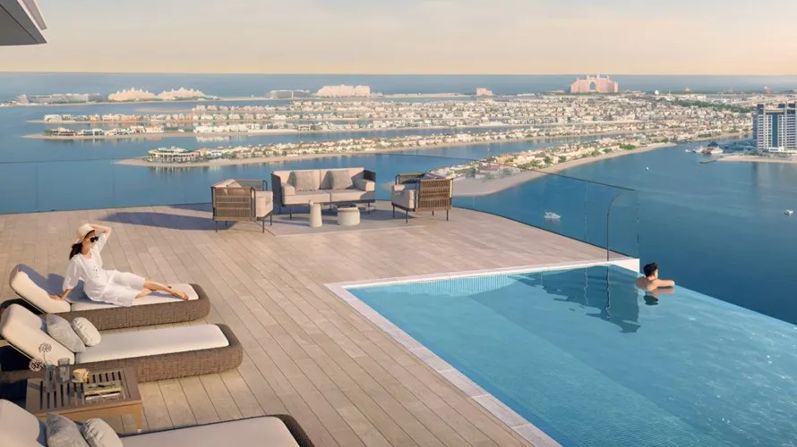 Квартира с 2 спальнями в BAYVIEW BY ADDRESS RESORTS, EMAAR Beachfront, Пальма Джумейра, Дубай, ОАЭ №368 № 4