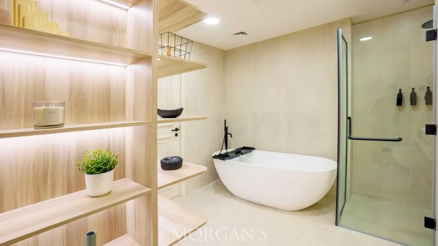 Квартира с 2 спальнями в  The Fairmont Palm Residences, Пальма Джумейра, Дубай, ОАЭ №475 № 15