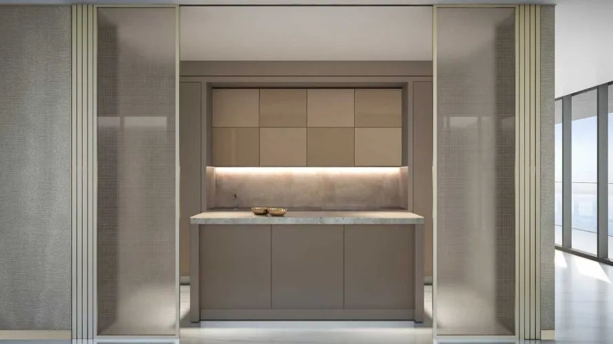 Квартира с 2 спальнями в ARMANI BEACH RESIDENCES, Пальма Джумейра, Дубай, ОАЭ №315 № 3