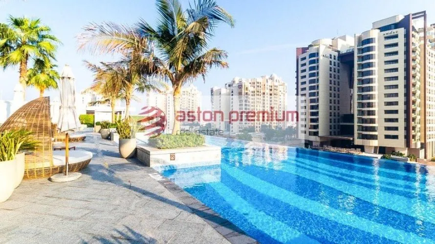 Квартира студия в  The Palm Tower, Пальма Джумейра, Дубай, ОАЭ №1222 № 16