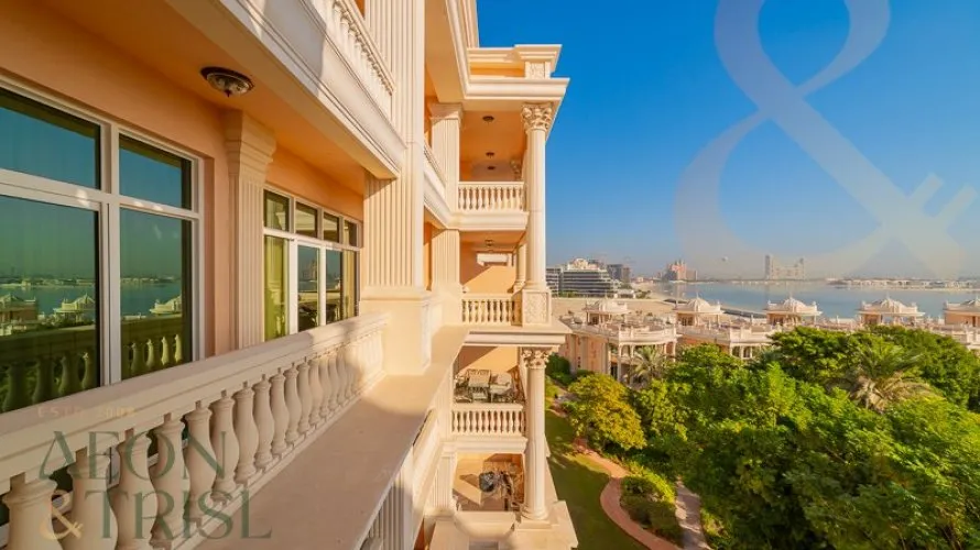 Квартира с 2 спальнями в  The Crescent, Пальма Джумейра, Дубай, ОАЭ №802 № 1