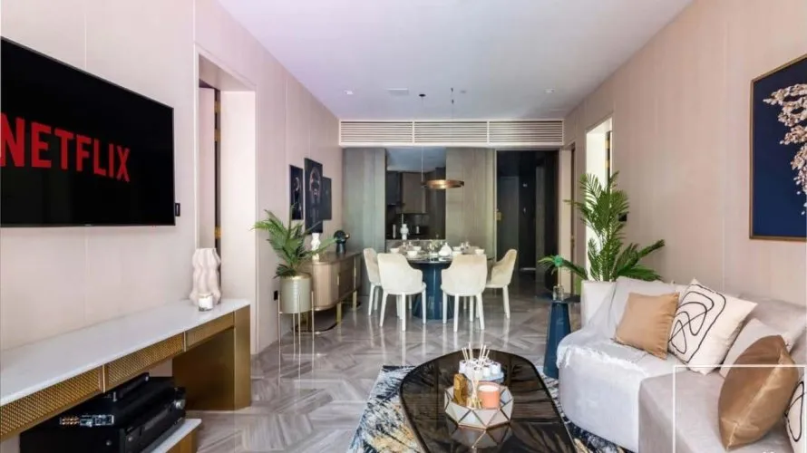 Квартира с 2 спальнями в  FIVE Palm Jumeirah, Пальма Джумейра, Дубай, ОАЭ №1128