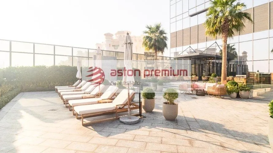 Квартира студия в  The Palm Tower, Пальма Джумейра, Дубай, ОАЭ №1222 № 13