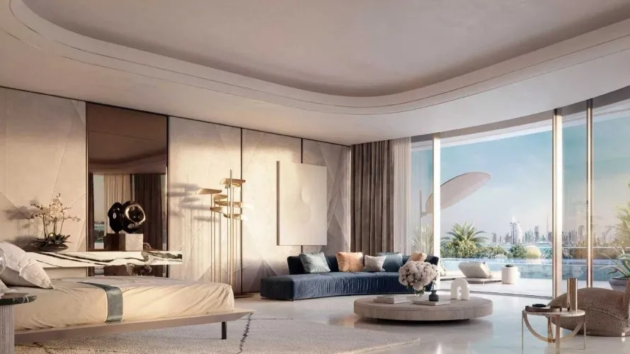 Квартира с 4 спальнями в COMO RESIDENCES, Пальма Джумейра, Дубай, ОАЭ №307 № 1