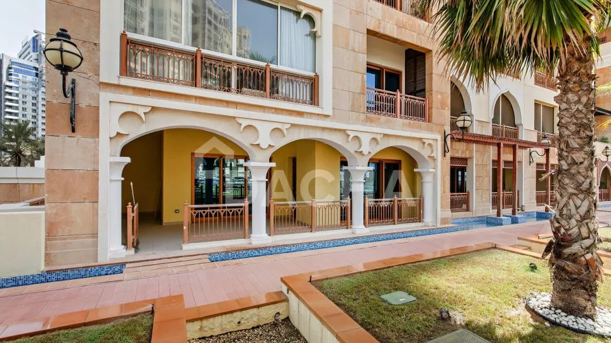 Квартира с 2 спальнями в  Marina Residences, Пальма Джумейра, Дубай, ОАЭ №1531