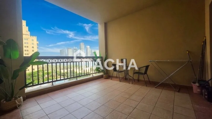 Квартира с 2 спальнями в The Fairmont Palm Residences, Пальма Джумейра, Дубай, ОАЭ №2092 № 1