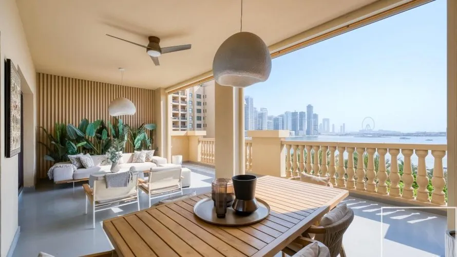 Квартира с 3 спальнями в The Fairmont Palm Residences, Пальма Джумейра, Дубай, ОАЭ №2669