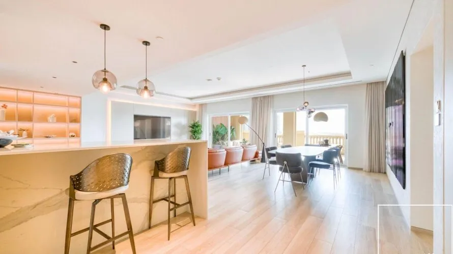 Квартира с 3 спальнями в The Fairmont Palm Residences, Пальма Джумейра, Дубай, ОАЭ №2669 № 6