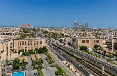 Квартира с 2 спальнями в Marina Residences, Пальма Джумейра, Дубай, ОАЭ №2510