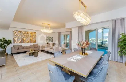 Квартира с 2 спальнями в Marina Residences, Пальма Джумейра, Дубай, ОАЭ №2564